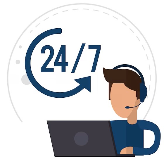 24x7 Support